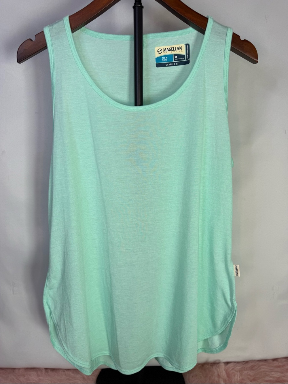 Magellan Outdoors - Lightweight Mint Green Sleeveless Tank Top - Size M